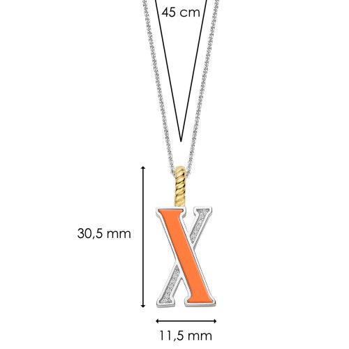 Helen Kirchhofer - Ti Sento Milano Anhänger - 6840OR_X