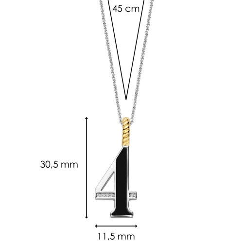 Helen Kirchhofer - Ti Sento Milano Anhänger - 6841BL_4