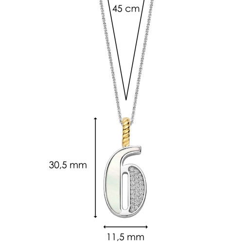 Helen Kirchhofer - Ti Sento Milano Anhänger - 6841MW_6