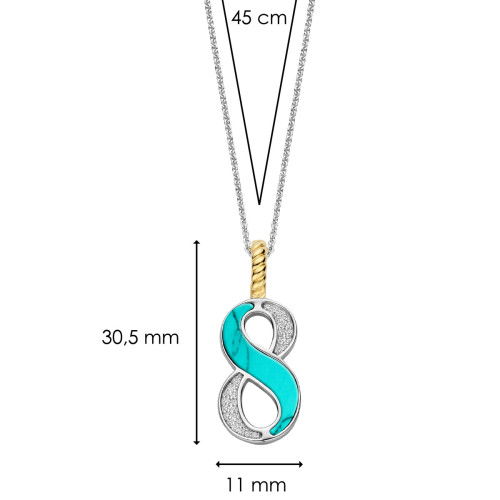 Helen Kirchhofer - Ti Sento Milano Anhänger - 6841TQ_8