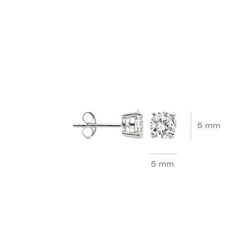 Helen Kirchhofer - Blush Ohrstecker 14k Weissgold - 7053WZI