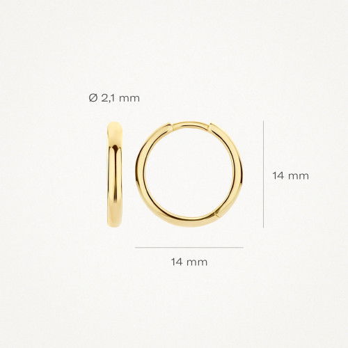 Helen Kirchhofer - Blush Ohrringe 14k Gelbgold - 7271YGO