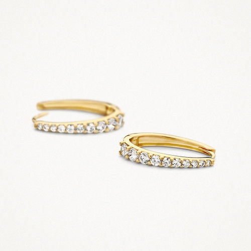 Helen Kirchhofer - Blush Ohrringe 14k Gelbgold - 7375YZI