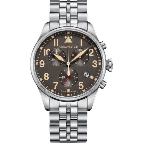 Helen Kirchhofer - Aerowatch Les Grandes Classiques Chrono Pilot Quarz - A 79990 AA09 M