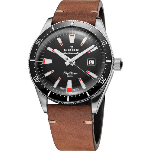 Helen Kirchhofer - Edox Skydiver Date Automatic Limited Edition - 80126 3NSW NISW