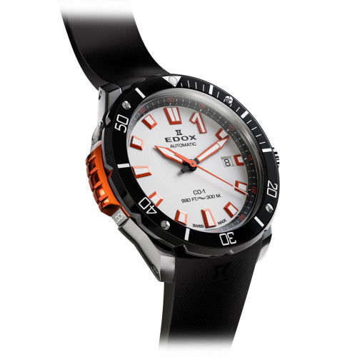 Helen Kirchhofer - Edox CO-1 Date Automatic Bezel Lock - 80137 37GNO AO