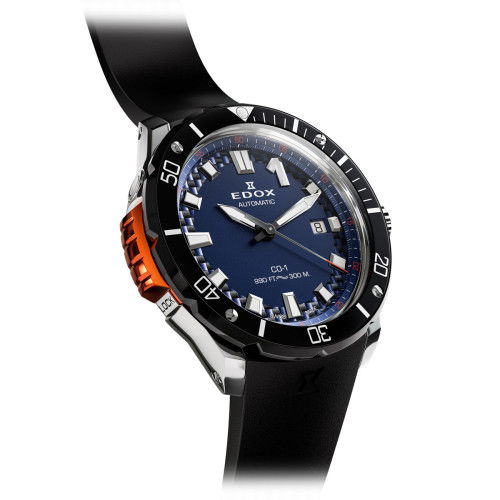 Helen Kirchhofer - Edox CO-1 Date Automatic Bezel Lock - 80137 3NO CABUN