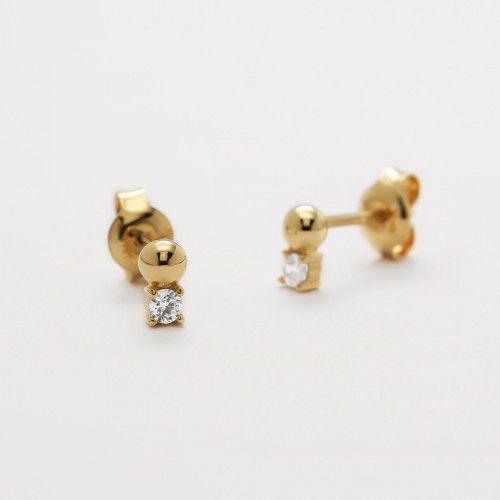 Helen Kirchhofer - Esprit Globe Ohrringe - ESER23329LYG