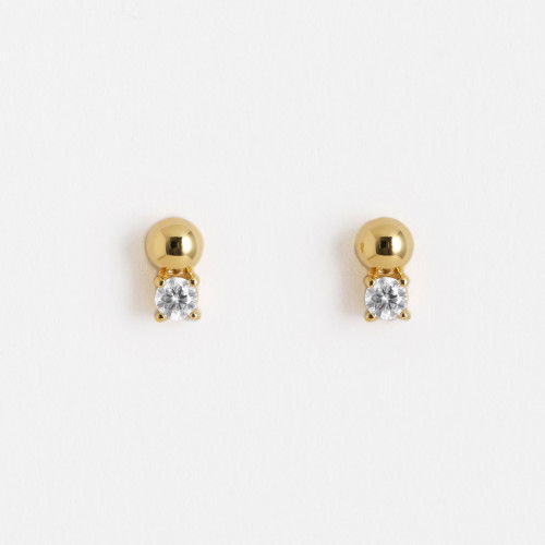 Helen Kirchhofer - Esprit Globe Ohrringe - ESER23329LYG