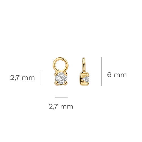 Helen Kirchhofer - Blush Ohr Charms 14k Gelbgold - 9097YZI