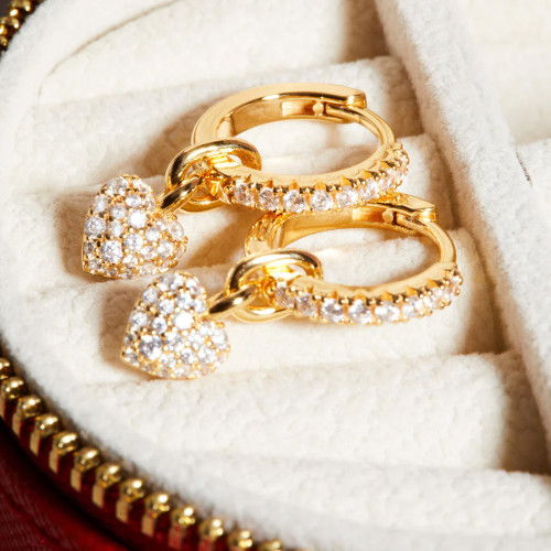 Helen Kirchhofer - Sif Jakobs Caro Ohrringe - SJ-E72352-CZ-YG