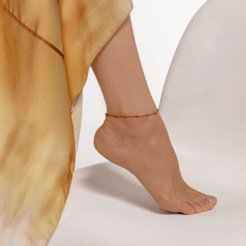 Helen Kirchhofer - Thomas Sabo Fusskette Dots Gold - AK0002-413-39-L27V