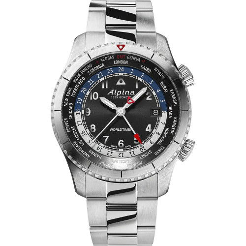 Helen Kirchhofer - Alpina Startimer Pilot Quartz Worldtimer - AL-255B4S26B