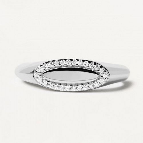 Helen Kirchhofer - P D Paola Lace Stamp Silver Sing - AN02-629