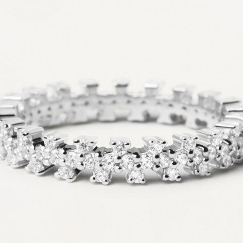 Helen Kirchhofer - P D Paola Crown Silver Ring - AN02-670