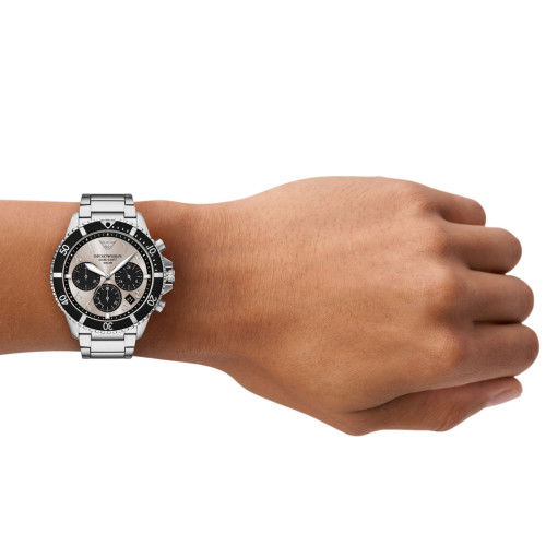 Helen Kirchhofer - Emporio Armani World Explorer Solar Chronograph - AR11722