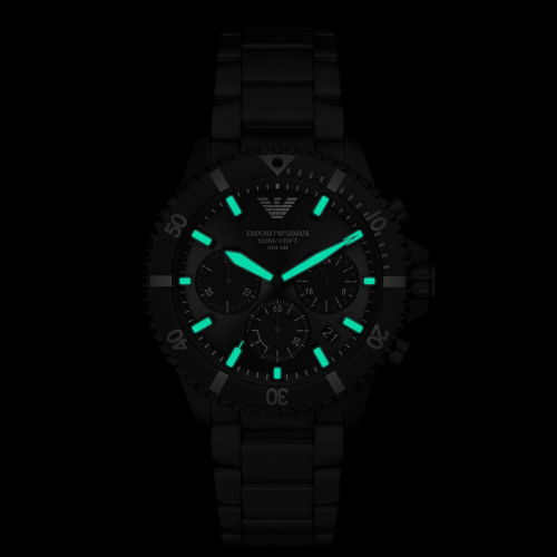 Helen Kirchhofer - Emporio Armani World Explorer Solar Chronograph - AR11784