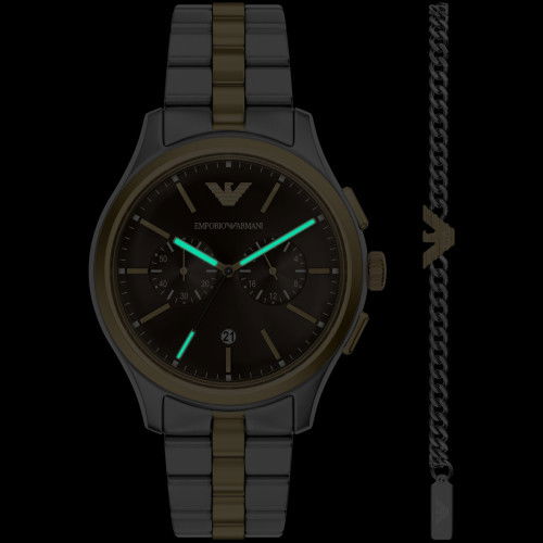 Helen Kirchhofer - Emporio Armani Dario Chronograph - AR80084SET