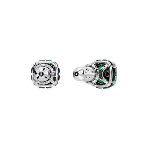 Helen Kirchhofer - Swarovski Birthstone Ohrstecker Kissenschliff Mai Grün Rhodiniert - 5660801
