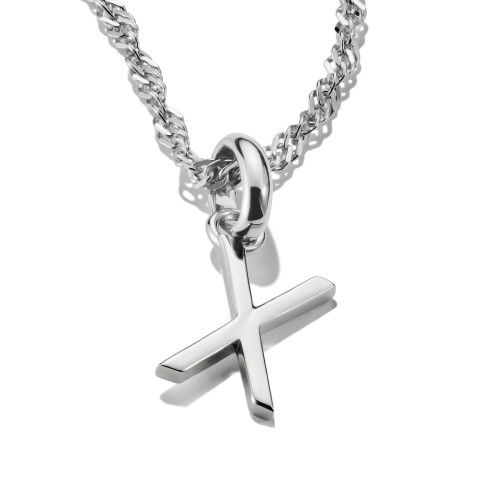 Helen Kirchhofer - Thomas Sabo Charm-Anhänger Buchstabe X Connect Silber - CC1230-001-21
