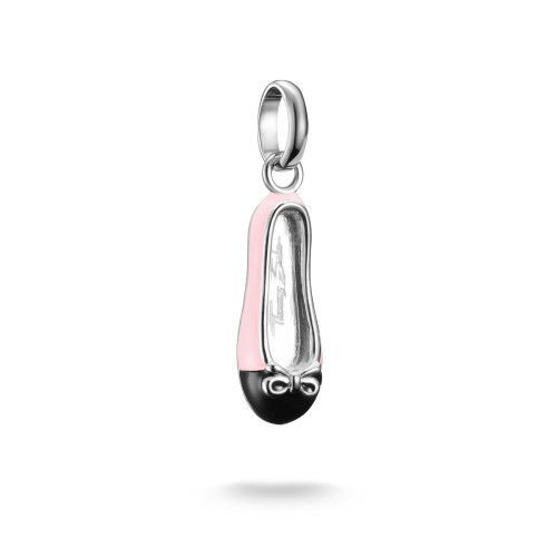 Helen Kirchhofer - Thomas Sabo Charm-Anhänger Ballerina Pink Connect Silber - CC1245-007-9