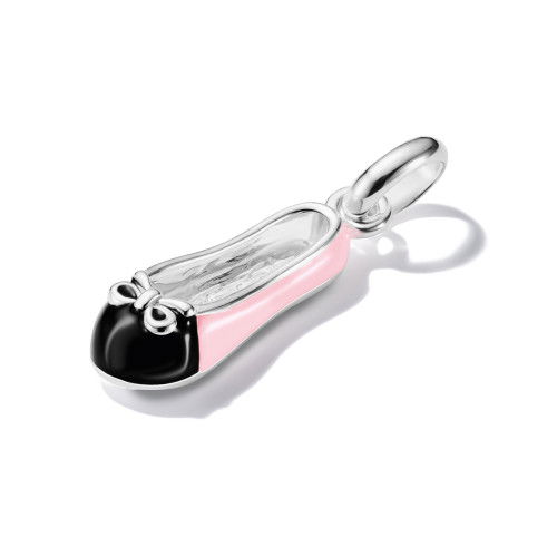 Helen Kirchhofer - Thomas Sabo Charm-Anhänger Ballerina Pink Connect Silber - CC1245-007-9