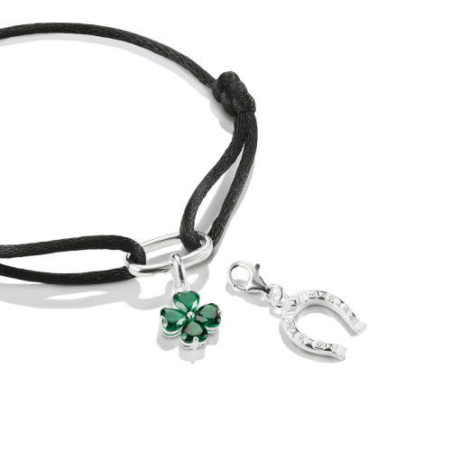 Helen Kirchhofer - Thomas Sabo Charm-Anhänger Kleeblatt Connect Silber - CC1326-699-6