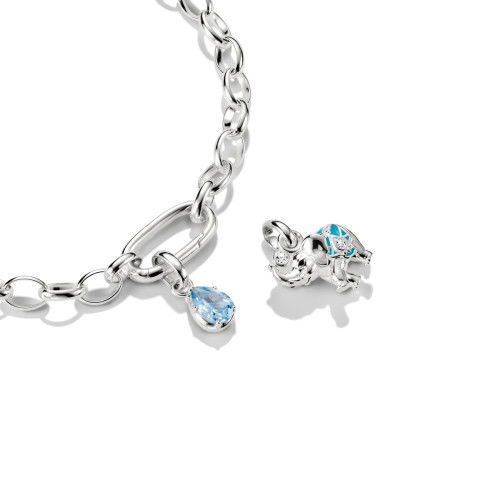 Helen Kirchhofer - Thomas Sabo Charm-Anhänger Elefant Connect Silber - CC1327-041-17