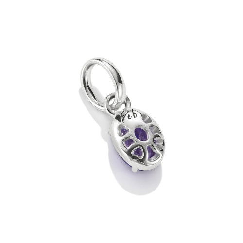 Helen Kirchhofer - Thomas Sabo Charm-Anhänger Geburtsstein Februar Connect Silber - CC1330-051-13