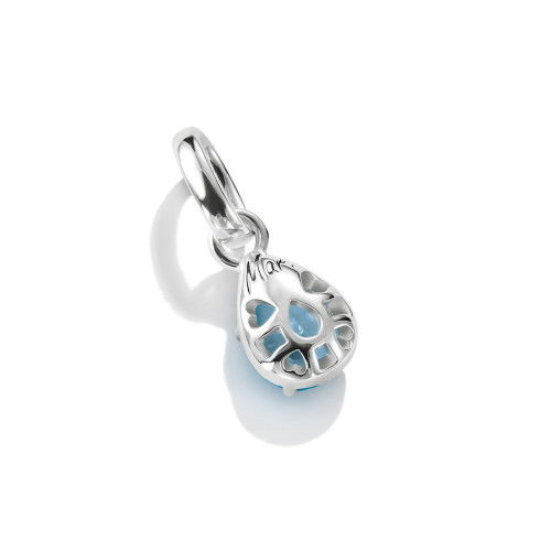 Helen Kirchhofer - Thomas Sabo Charm-Anhänger Geburtsstein März Connect Silber - CC1331-699-1