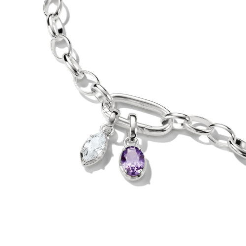 Helen Kirchhofer - Thomas Sabo Charm-Anhänger Geburtsstein April Connect Silber - CC1332-051-14