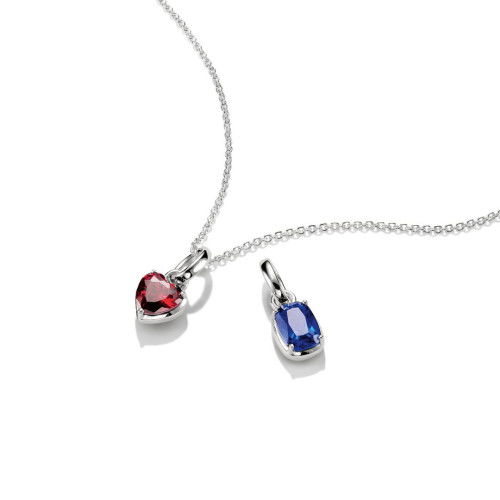 Helen Kirchhofer - Thomas Sabo Charm-Anhänger Herz Geburtsstein Juli Connect Silber - CC1335-051-10