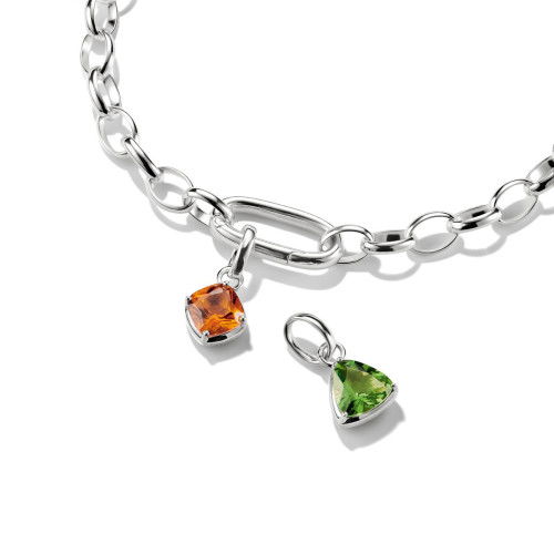 Helen Kirchhofer - Thomas Sabo Charm-Anhänger Geburtsstein August Connect Silber - CC1336-699-6