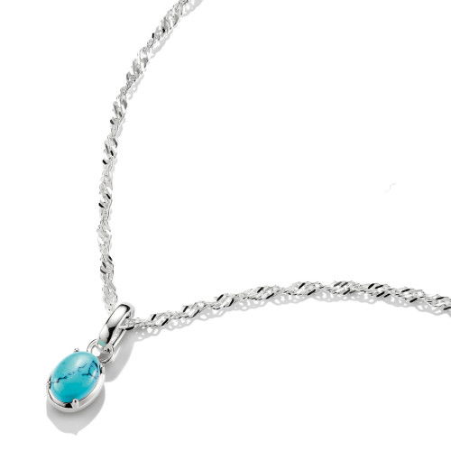 Helen Kirchhofer - Thomas Sabo Charm-Anhänger Geburtsstein Dezember Connect Silber - CC1340-404-17