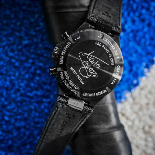 Helen Kirchhofer - Certina DS-7 Chronograph Padel Edition by Marta Ortega - C043.417.38.201.10