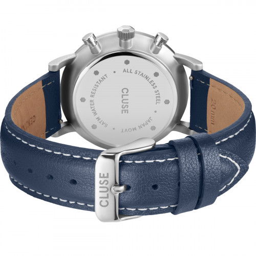 Helen Kirchhofer - Cluse Aravis Chrono Silver Gift Box - CG21004