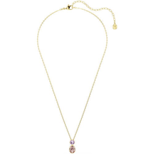 Helen Kirchhofer - Swarovski Chroma Halskette Verschiedene Schliffe Mehrfarbig Goldlegierungsschicht - 5741586
