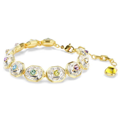 Helen Kirchhofer - Swarovski Chroma Tennis Armband Oktagon Schliff Mehrfarbig Goldlegierungsschicht - 5715800