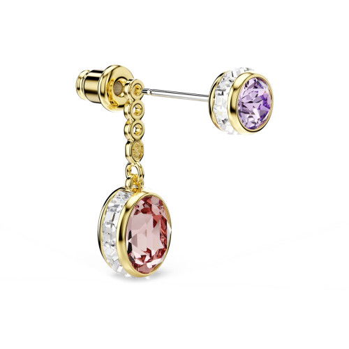 Helen Kirchhofer - Swarovski Chroma Drop Ohrhänger Verschiedene Schliffe Mehrfarbig Goldlegierungsschicht - 5738478