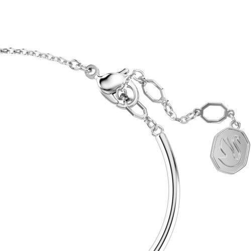 Helen Kirchhofer - Swarovski Constella Armreif Rundschliff Dancing Stone Weiss Rhodiniert - 5743523