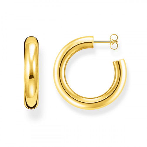 Helen Kirchhofer - Thomas Sabo Creolen Chunky mittel vergoldet - CR636-413-39