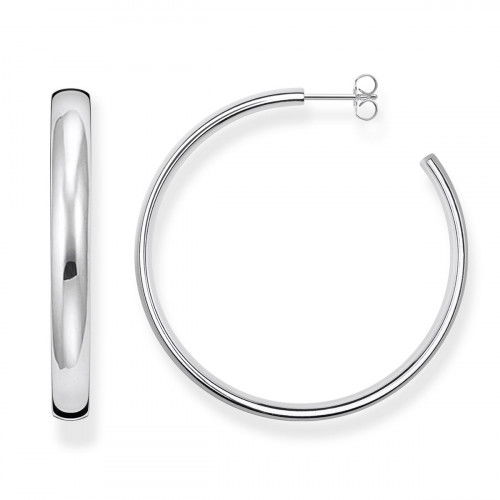 Helen Kirchhofer - Thomas Sabo Creolen Chunky gross Silber - CR641-001-21