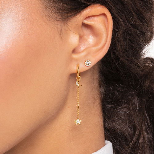 Helen Kirchhofer - Thomas Sabo Einzel Creole Klassisch Gold - CR660-413-39