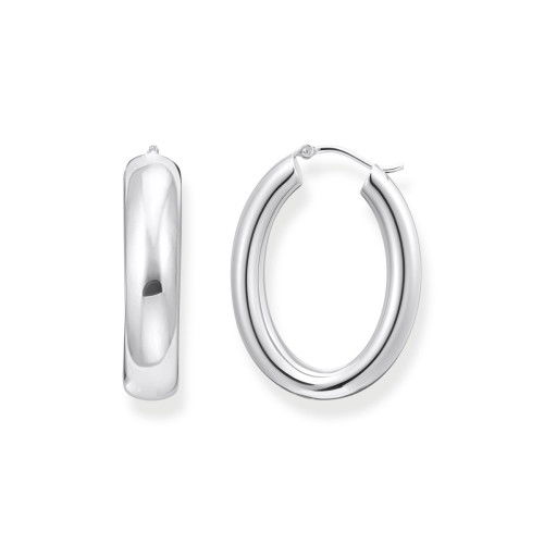 Helen Kirchhofer - Thomas Sabo Creolen Chunky Silber - CR739-001-21