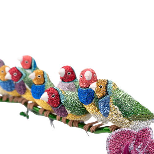 Helen Kirchhofer - Swarovski Crystal Myriad Gouldamadinen - 5677659