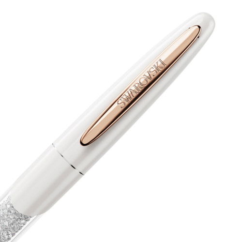 Helen Kirchhofer - Swarovski Crystalline Tintenroller Weiss Roségold Legierungsschicht - 5728390