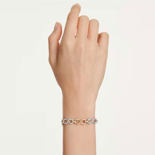 Helen Kirchhofer - Swarovski Dextera Armband Rundschliff Weiss Metallmix - 5741792
