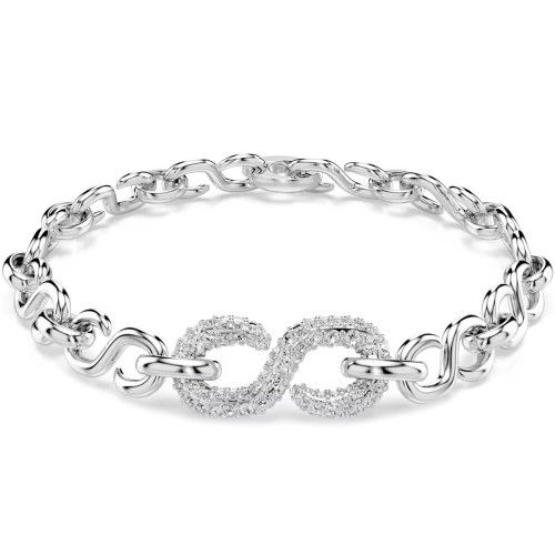 Helen Kirchhofer - Swarovski Dextera Armband Rundschliff Weiss Rhodiniert - 5747642