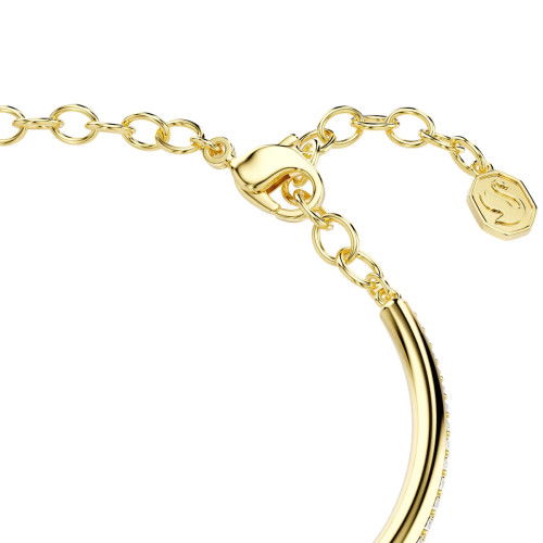 Helen Kirchhofer - Swarovski Dextera Armreif Rundschliff Weiss Goldlegierungsschicht - 5743568