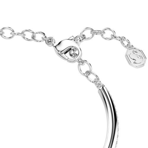 Helen Kirchhofer - Swarovski Dextera Armreif Rundschliff Weiss Rhodiniert - 5743569